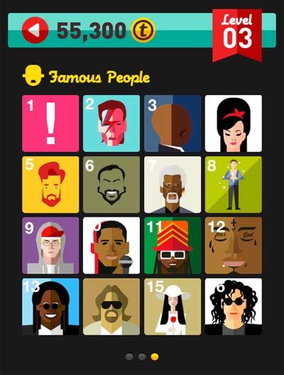 Icon Pop Quiz Answers Famous People Level 3 Pt 3 Icon Pop Answers