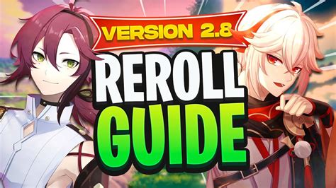Reroll Guide Genshin Impact 28 Youtube