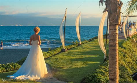 Pin By Sara Dickinson On Velas Vallarta Beachside Wedding Wedding Dresses One Shoulder