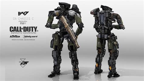 The Art Of Call Of Duty Infinite Warfare Concept Art World Robot
