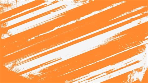 Premium Vector Abstract Grunge Stripe Sport Orange In White Background