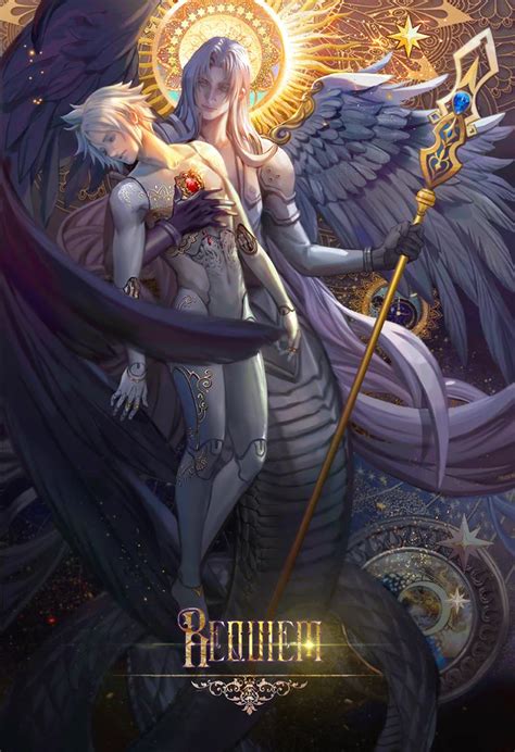 No Spoilers This Fanart Of Sephiroth And Cloud Is Simply Divine Artist Jiugeart