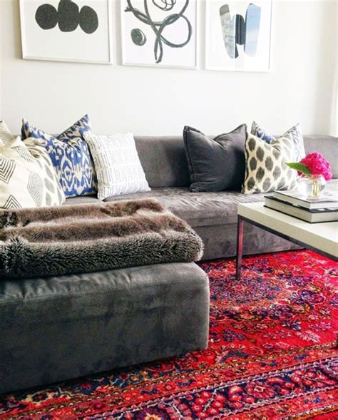 Modern Living Rooms With Oriental Rugs Baci Living Room