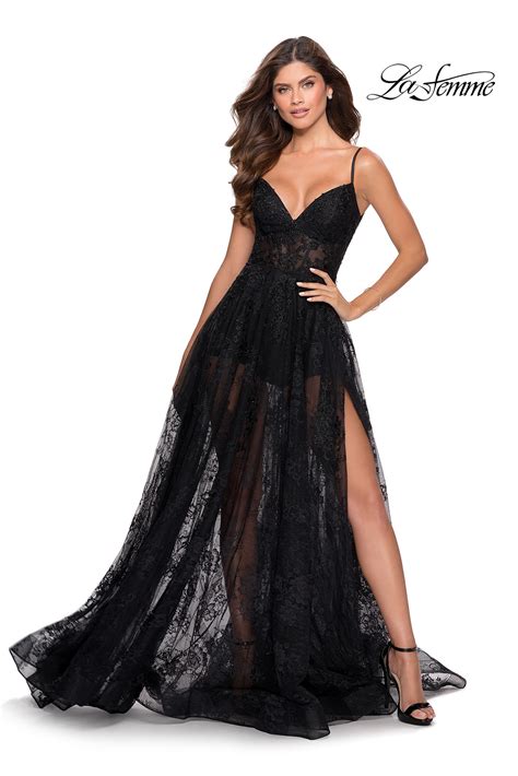 La Femme prom dresses 2021 - prom dresses Style #28390 | La Femme