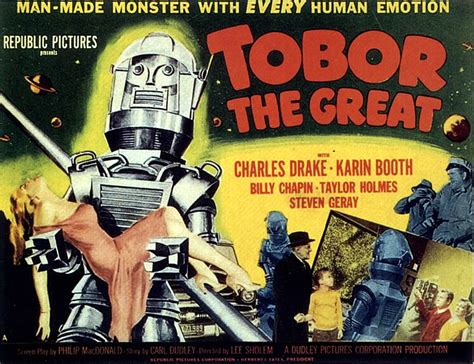 Tobor The Great 2 Sci Fi B Movie Posters