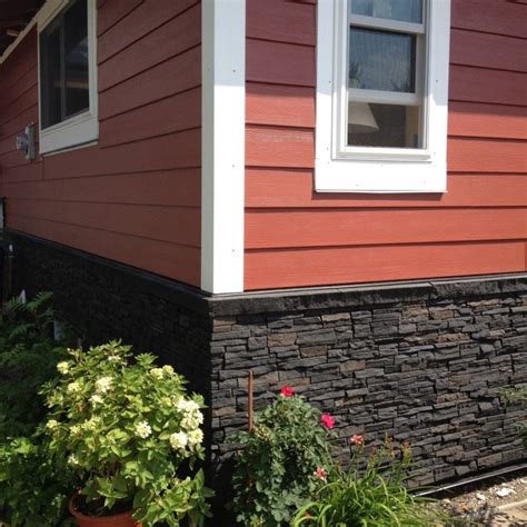 Quality Faux Stacked Stone Black Blend