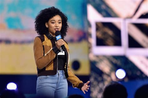 Amandla Stenberg Reveals Their Celebrity Crushes After Coming Out As Gay