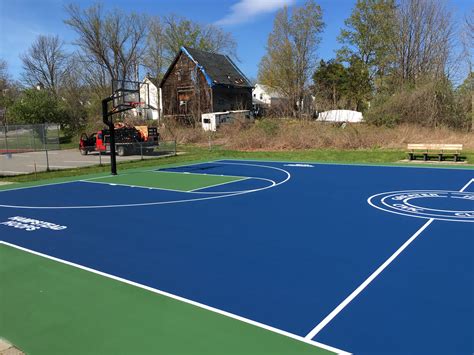 New And Reconstructed Basketball Courts Vermont Tennis Court Surfacing