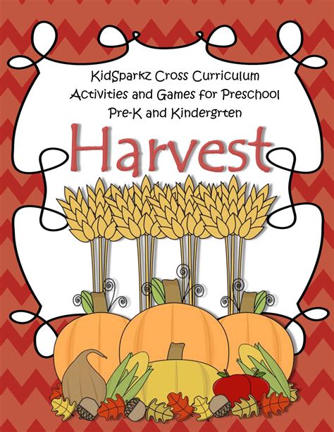 Harvest Time A Collection Of Printables Activities And Centers