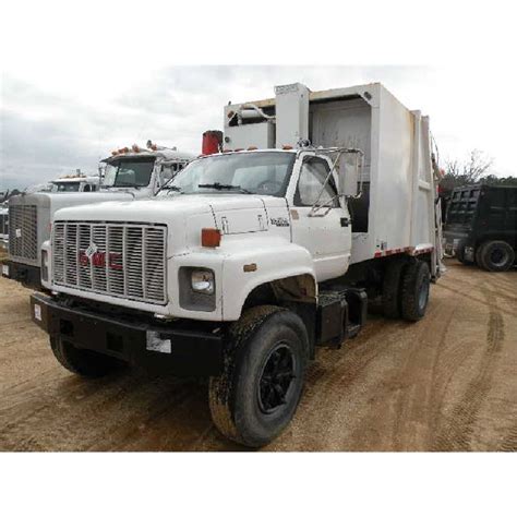 1991 Gmc Topkick Garbage Truck Jm Wood Auction Company Inc