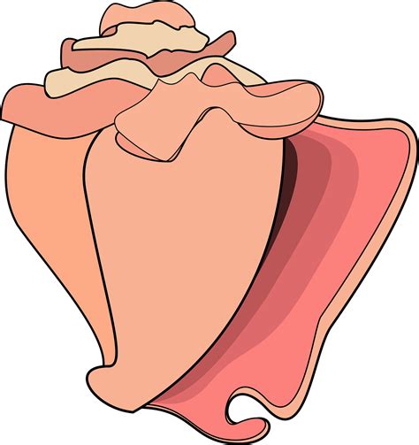 Cartoon Conch Shell Png Clipart Full Size Clipart Pinclipart My Xxx