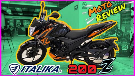 Italika 200 Z •2022• Moto Review Omar Guillen Italika Review