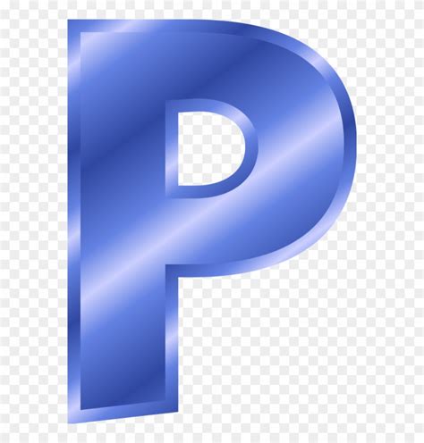 Download Alphabet Letter P Blue Alphabet Letter Clip Art S Png