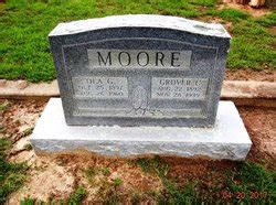 Grover Cleveland Moore Find A Grave Memorial