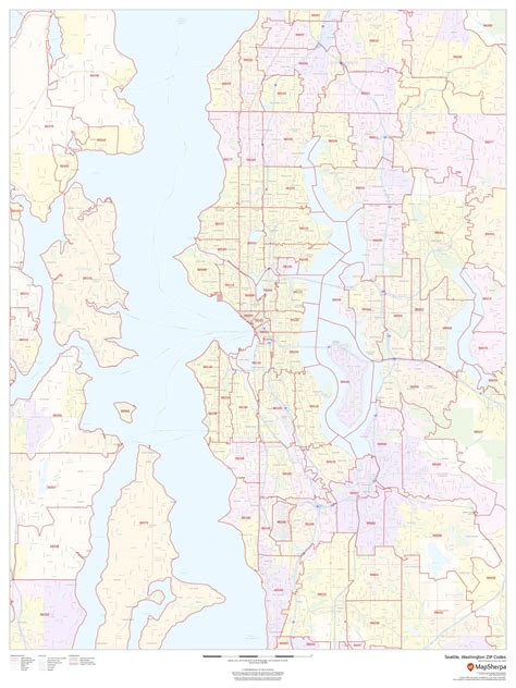 Seattle Downtown Zip Code Map Fayina Theodosia