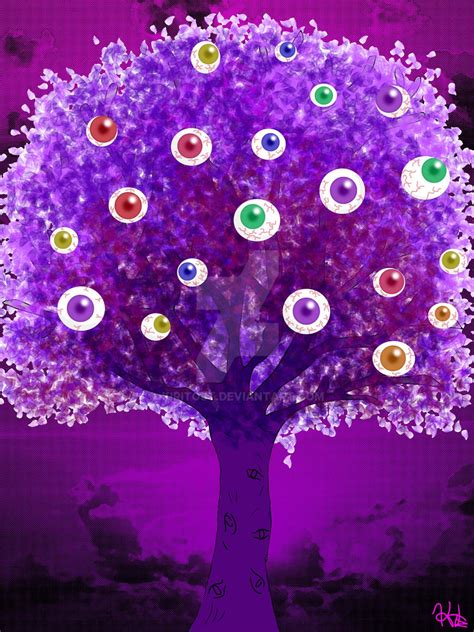 A Tree Of Eyes By Kiritost On Deviantart