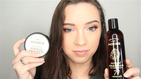 Moerie Hair Products Review Shampoo Conditioner Growth Spray And Mask YouTube