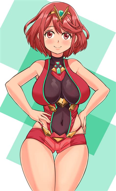 Rule 34 Breasts Core Crystal Female Female Only Nintendo Pyra Solo