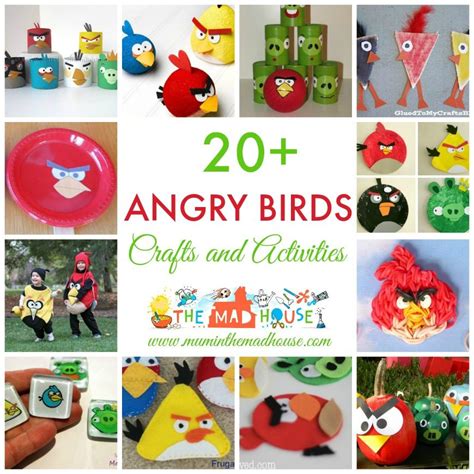 20 Angry Birds Crafts And Activities For Kids Mum In The Madhouse