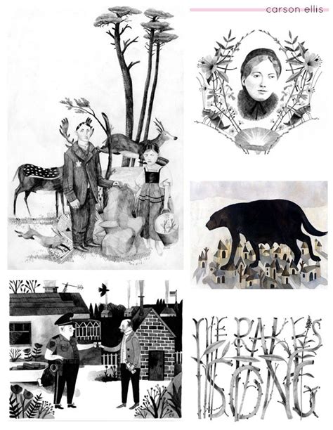 Illustrations By Carson Ellis Carson Ellis Print Pictures Beautiful
