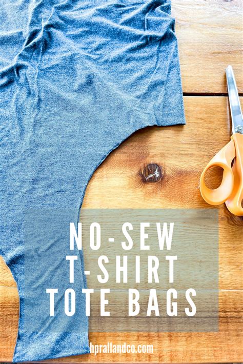 No Sew T Shirt Tote Bags H Prall Interior Design