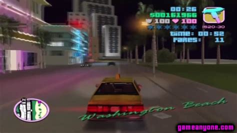 Lets Play Gta Vice City 100 Completion Ps2 44 Taxi Missions