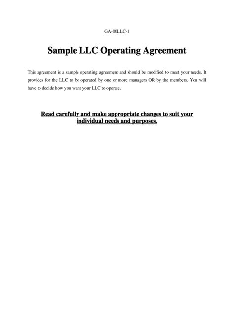 18423 front 18377 war 18356 shall 18352 short 18311 late 18306. LLC Operating Agreement Template - 6 Free Templates in PDF, Word, Excel Download