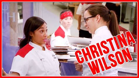 Hells Kitchen Us S17e03 Christina Wilson Youtube