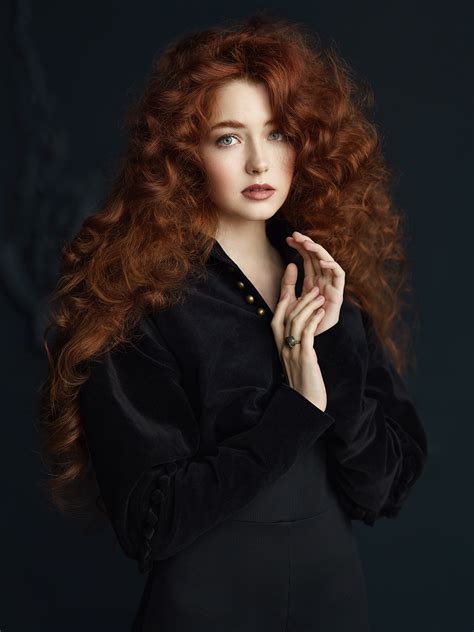 Anna Photographer Kazantsev Alexey In Long Hair Women Redheads Redhead