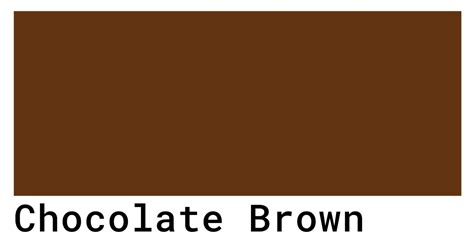 Dark Chocolate Brown Color Codes The Hex Rgb And Cmyk Values That