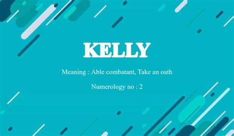 Kelly Name Meaning