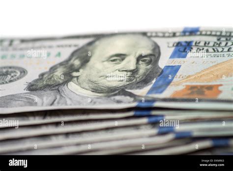 United States One Hundred Dollar Bills Fanned Out Stock Photo Alamy