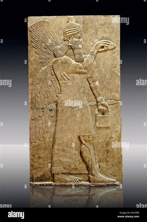 Chald Ischer Assyrischen Relief Skulptur Platte Aus Dem Nordwesten