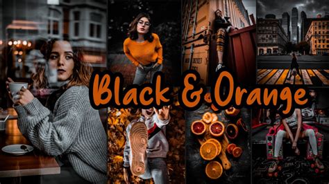 A collection of the best free lightroom presets for creatives and photographers. Lightroom Tutorial - Black and Orange Tone - Lightroom ...