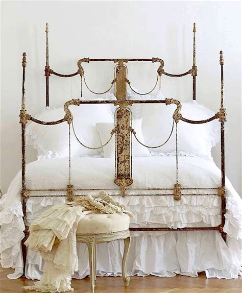 Iron Bed Frame Vintage Bed Frame Designs Cathouse Antique Iron Beds