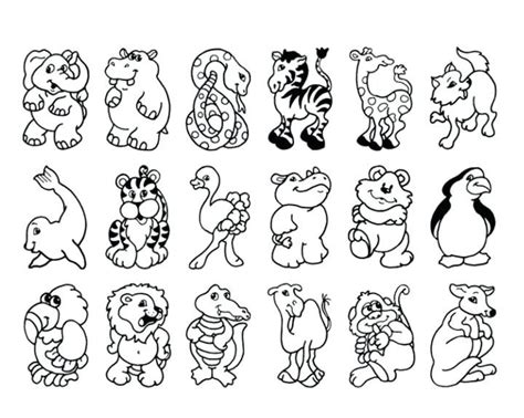 Make your world more colorful with printable coloring pages from crayola. Zoo Animal Coloring Pages For Preschool at GetColorings ...