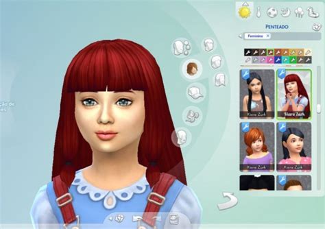 Sims 4 Hairs ~ Mystufforigin Lila Hair For Girls
