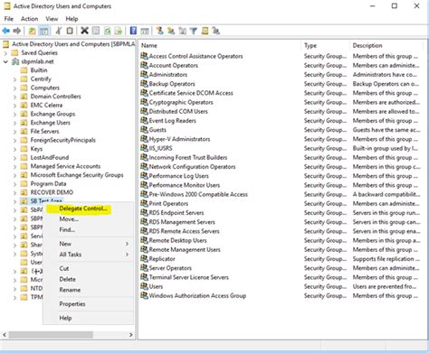 Active Directory Delegation Overview