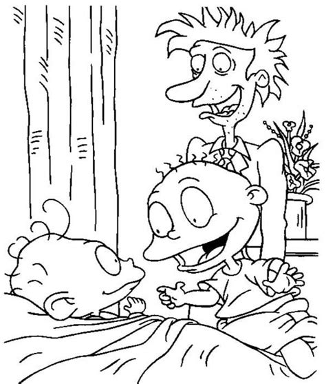 Tommy Pickles Coloring Page