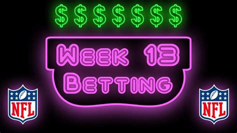 Nfl Week 13 Betting Locks Youtube