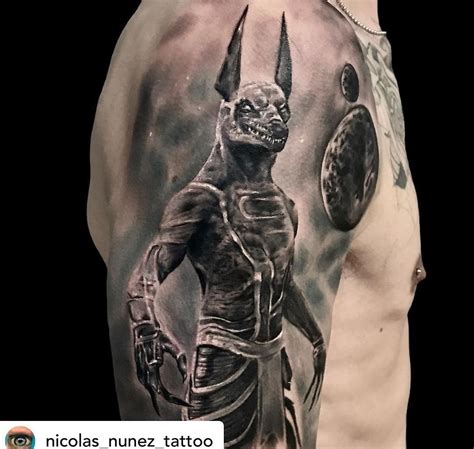 80 Anubis Tattoos To Help You Connect With The Ancient Egyptian God 100 Tattoos