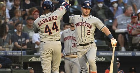 Jose Altuve Astros Clinch 5th Al West Title In 6 Years With Win Vs