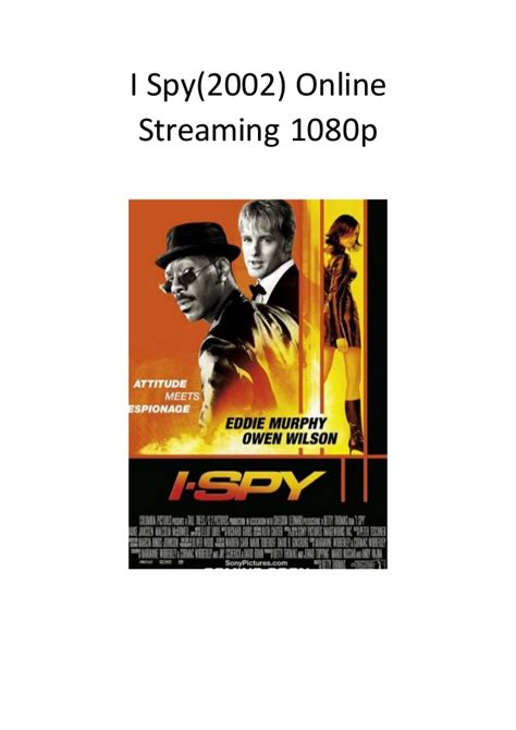 Tentacles' this month, so don't miss out on the best. I spy (2002) online streaming 1080p good action comedy ...