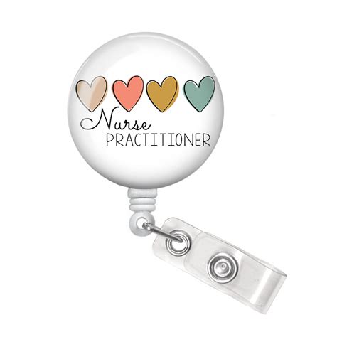 Nurse Practitioner Badge Reel Nurse Practitioner Badge Etsy