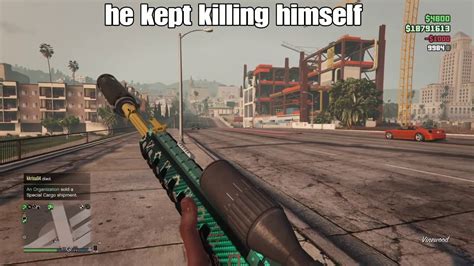 Gta 5 Mk2 Tryhard Gets Forced To Use A Sniper Youtube