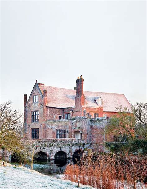 English Country Housecrows Hallmoated Manor House Is Home To