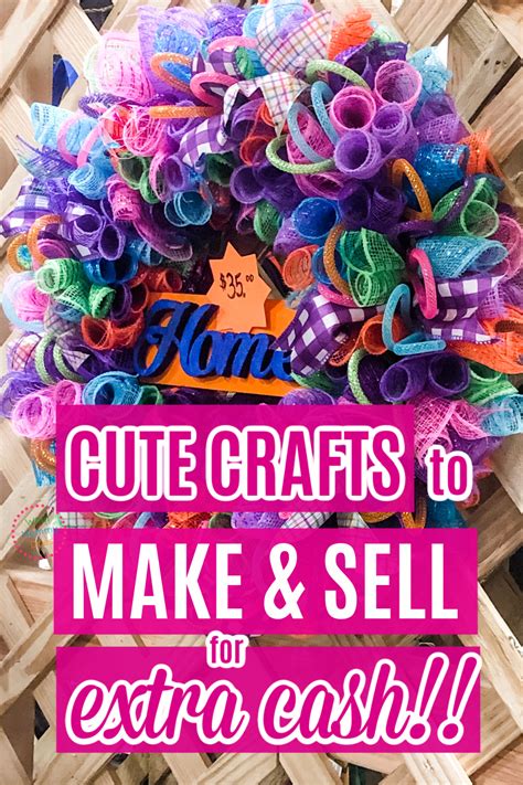 Feb 16, 2021 · 22. 50+ Crafts You Can Make and Sell in 2021 {for extra cash this month} - What Mommy Does