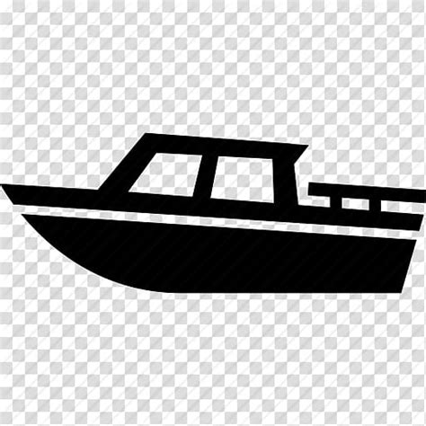 Black Boat Illustration Motor Boats Computer Icons Ship Boating Boats