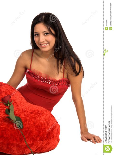 Valentine Rose Stock Image Image Of Pillow Long Love 465899