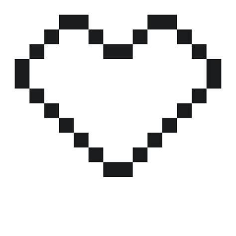 heart icon pixel 267202 free icons library